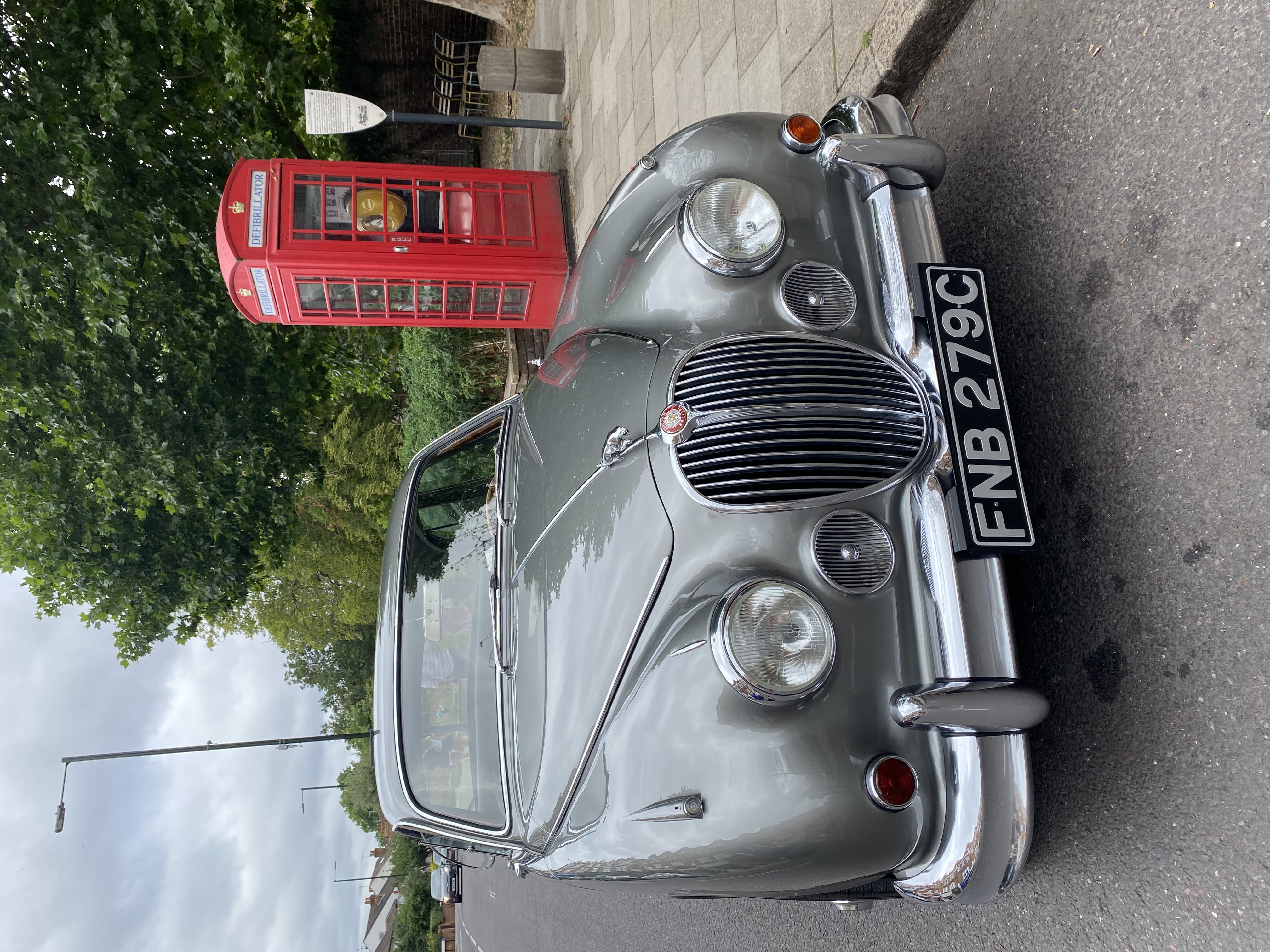 Red telephone box in Church Road, Barnes